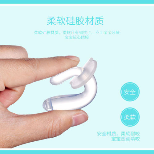 Baby teething stick, full silicone teether, baby soft teether, baby teether