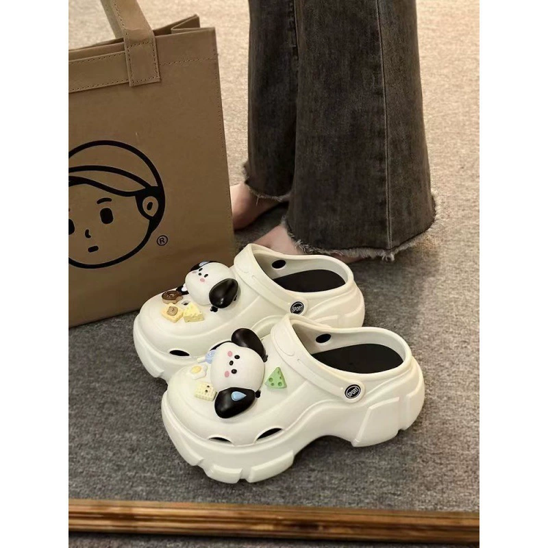 Cartoon Platform Clogs — Non-Slip Deodorized Summer Slides, Sizes 36–41