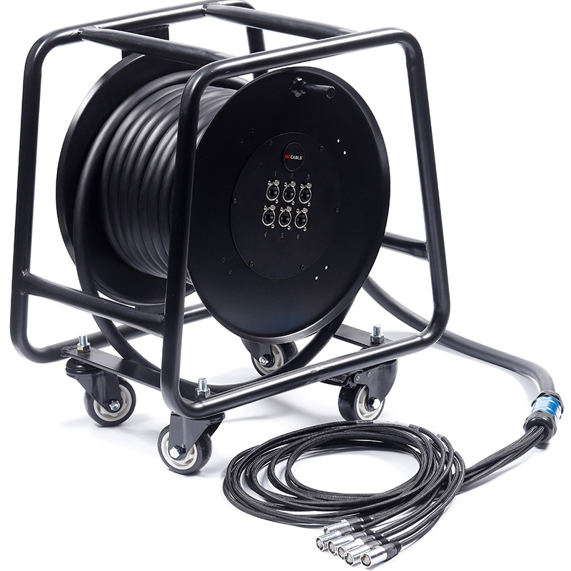 网线带屏蔽六类网线千兆cat6纯铜编织屏蔽舞台移动演出双绞网络线