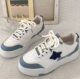 Japanese Style Round Head White Shoes Casual Fashion sneaker 2024 Four Seasons New Star Big Head Shoes College Style Sneakers