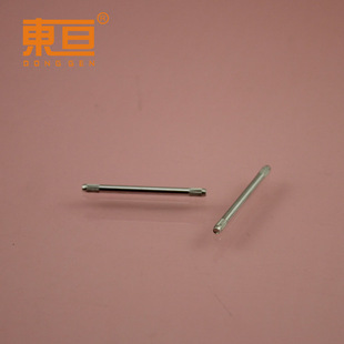 H2 * 30 double straight rubbing shaft iron shaft hardware shaft two ends rubbing surface galvanized toy accessories