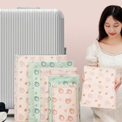 Nut Trip Storage Bag, Clothing Organizer Bag Portable Sanding Waterproof Sealed Bag for Luggage and Clothes