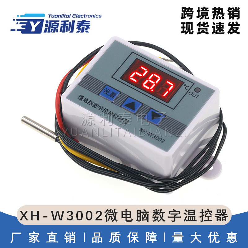 Xh-W3002 Microcomputer Digital Thermostat Temperature Control Switch Temperature Controller Digital Display Xh-W3002 Microcomputer Digital Thermostat Temperature Control Switch Temperature Controller Digital Display