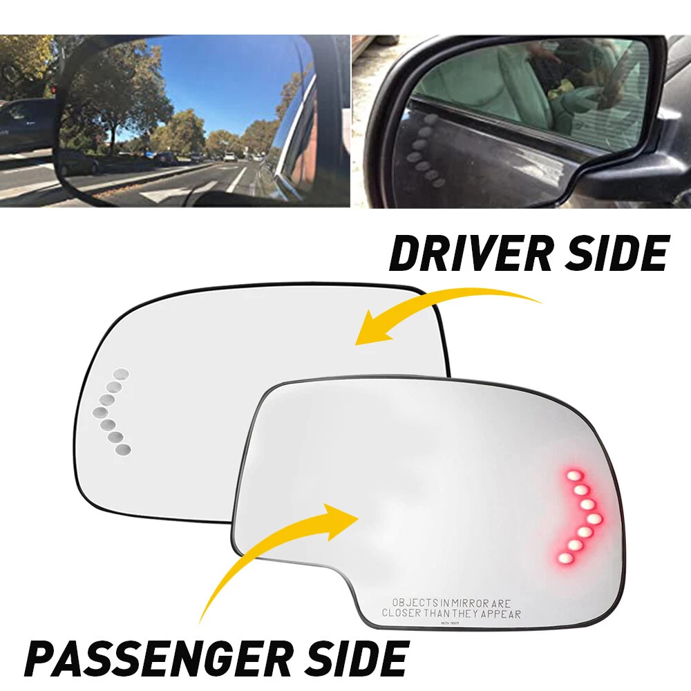 88944391 88944392 Suitable for 03-07 Models of Chevrolet Gmc Blind Spot Heated Rearview Mirror Glass
