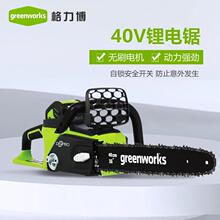 ������ greenworks ﮵��40V���ʽ������CSF401���ʷ�ľ��