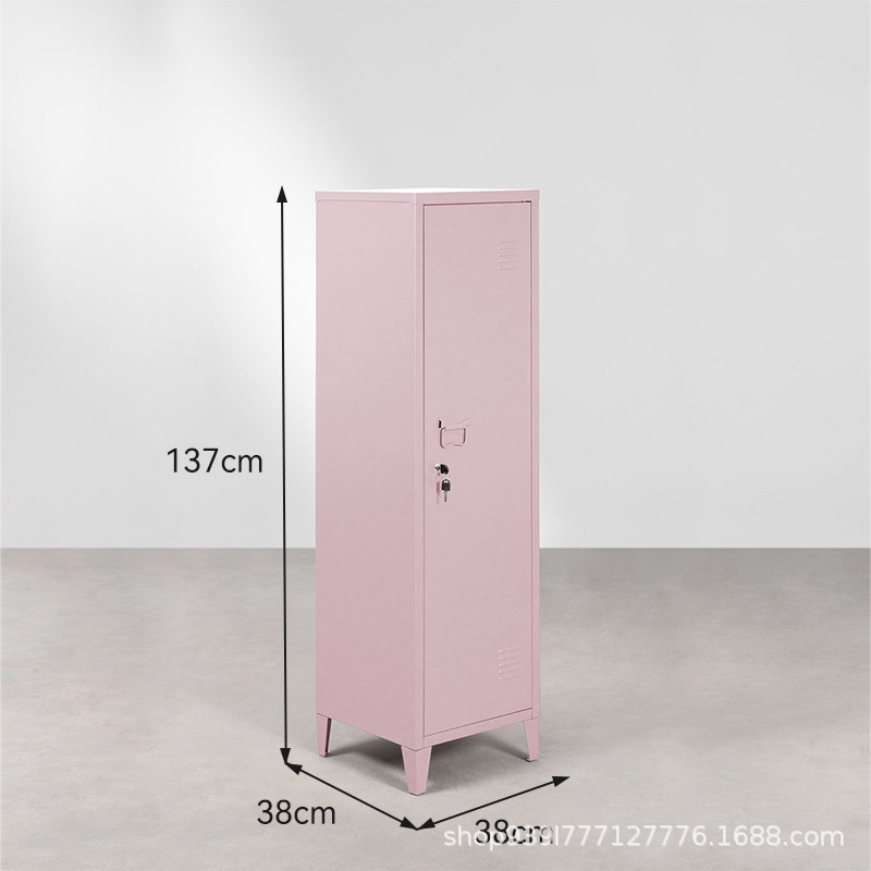 Armario de acero dormitorio doméstico armario puerta corredera dormitorio doméstico armario moderno armario minimalista dormitorio pequeño armario image 14