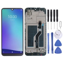 适用于ZTE Blade A5 2020 液晶触摸总成带框 (颜色：黑色)