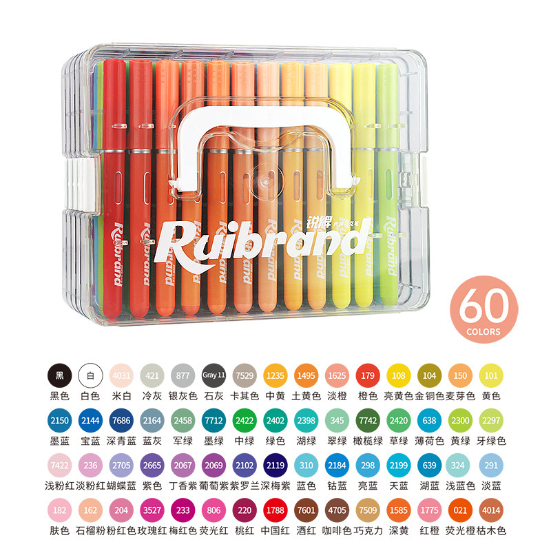 120 colores líquido directo acrílico marcador de bolígrafo estudiantes herramientas de arte pintadas a mano agua agua agua agua seca rápida al por mayor