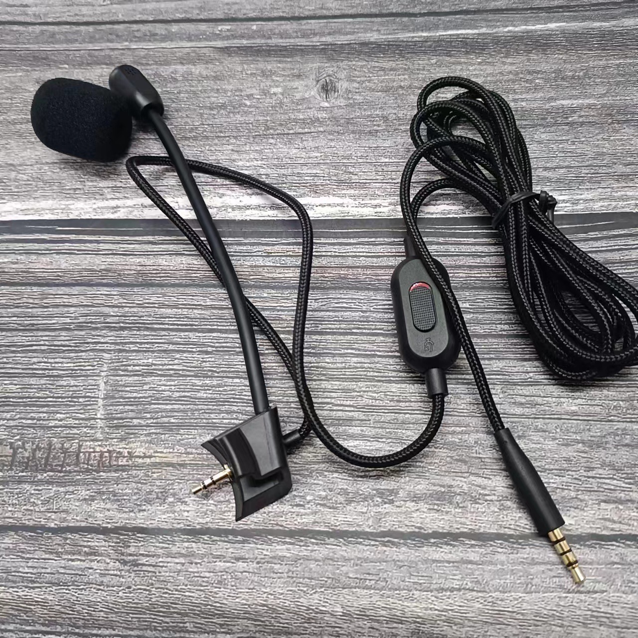 Aplicable a QC35 QC35II juego micrófono Cable de conexión de audio doctor juego micrófono Cable de decodificación digital USB