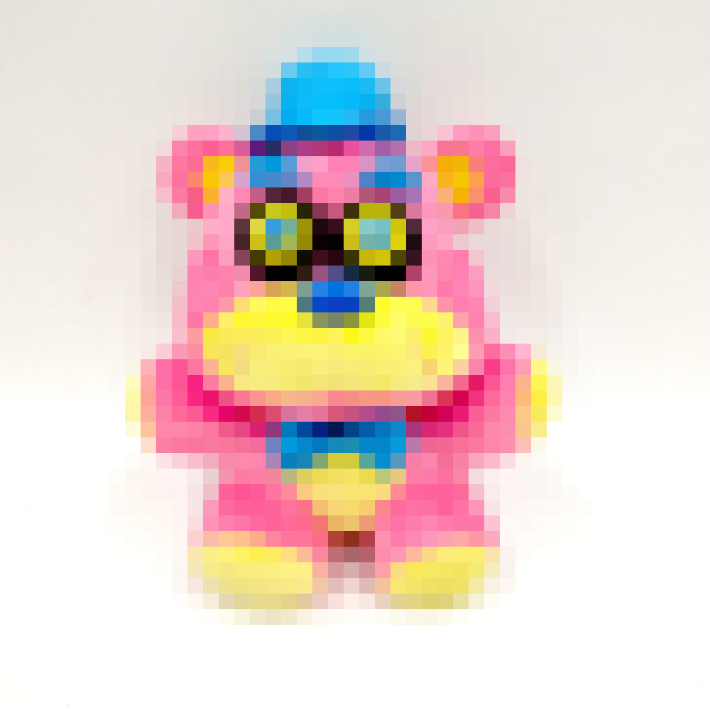 Pink bear / 18cm