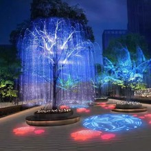 户外挂树灯led幻彩空中花园景观亮化装饰灯大型梦幻灯光秀节日灯