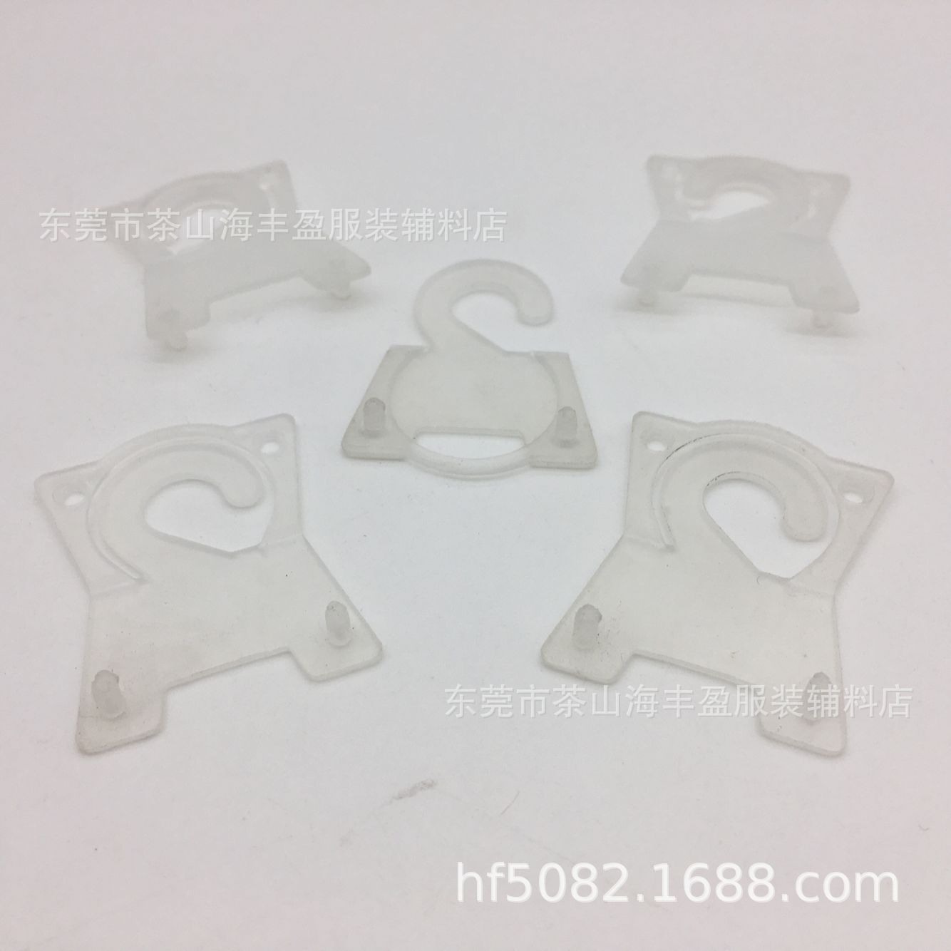 批发供应胶夹 裤夹 衬衫胶夹 小花扣 塑胶按扣勾 塑胶勾