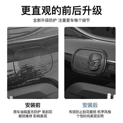G700 Fuel Tank Cover Decorative: Tank cap