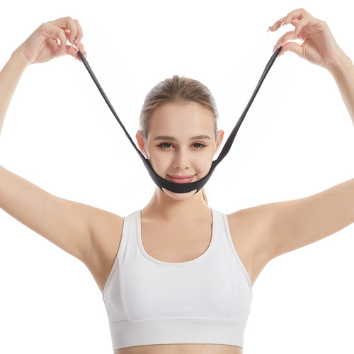 Cross-border new anti-snoring strap, anti-snoring facial support strap, fixed protective strap, chin support, V-face pressure mask