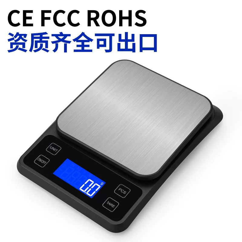 Электронные кухонные весы (Neutrality CX-368) — платформа из нержавеющей стали, точность 0,1 г, до 10 кг