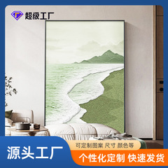 Modern Minimalist Living Room Decoration Painting Large Sofa Background Wall Painting Entrance Hallway Corridor Passage Wall Art