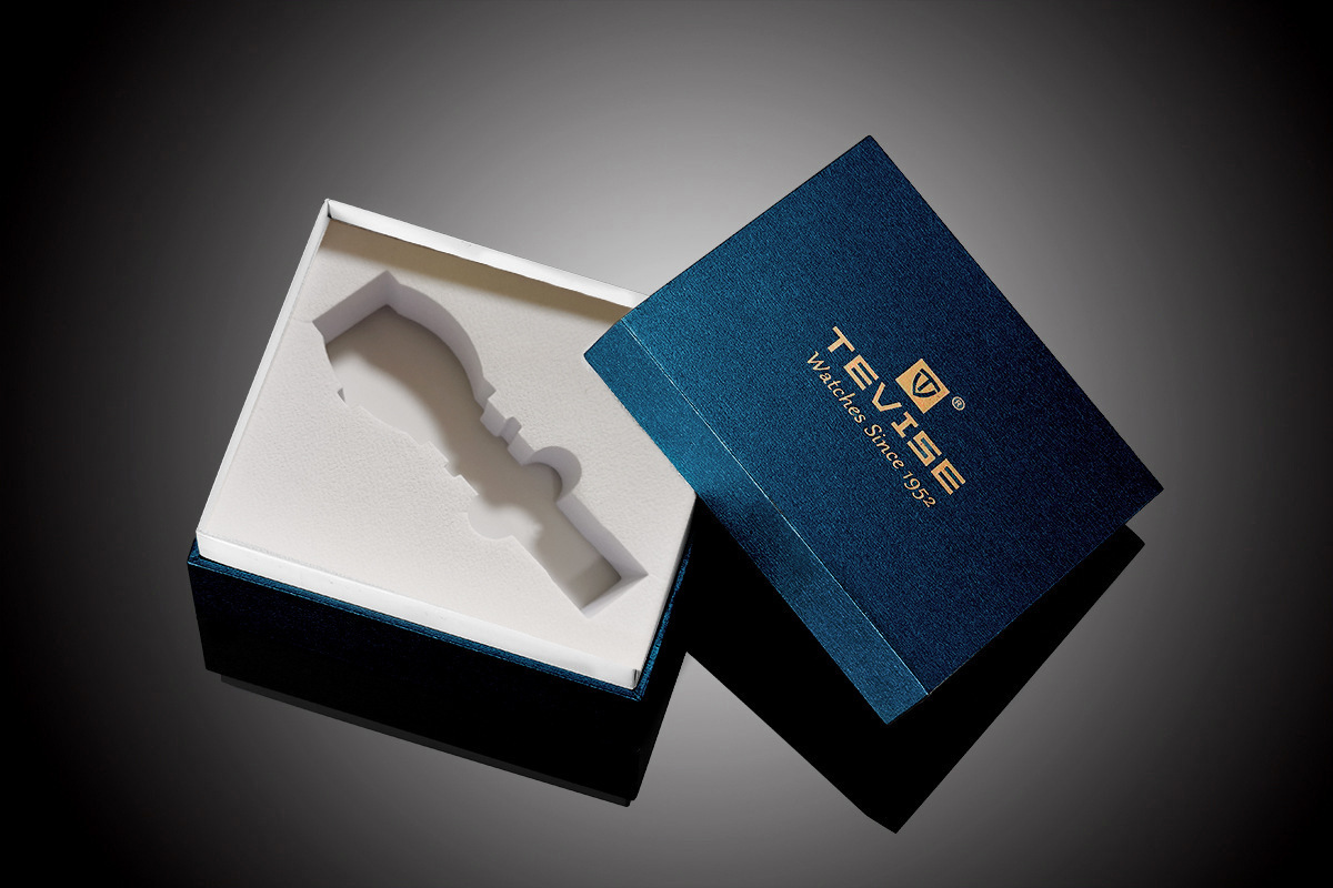 Tevise Mechanical Men's Watch Box with High-End Gift Box, Handbag, Wooden Box, Airplane Box, Watch Box