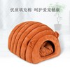 Winter warm cat nest, dog nest pet nest cat cushion cat pad cat bed semi -closed cat sleeping bag four seasons manufacturers