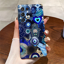 evil eye恶魔之眼三星适用精孔菲林壳全包S24手机保护套硬S25批发