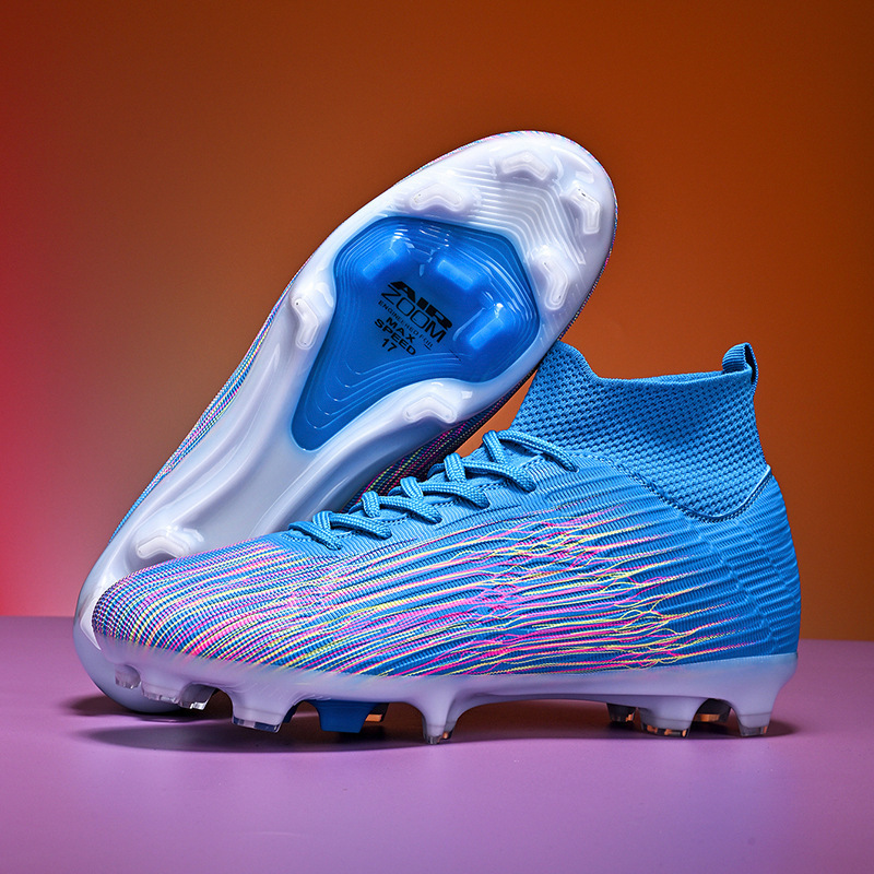 Zapatos de Fútbol de Corte Bajo de TPU y Gamuza Ligeros y Flexibles para Césped Natural y Artificial