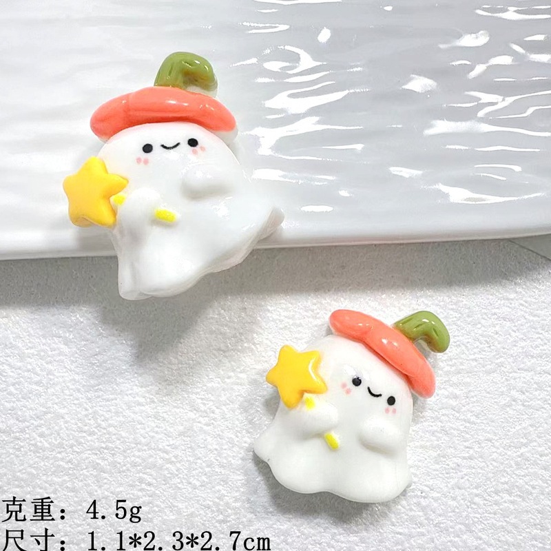 卡通万圣可爱鬼蝙蝠树脂配件diy 奶油胶手机壳发夹发饰水杯钥匙扣|undefined