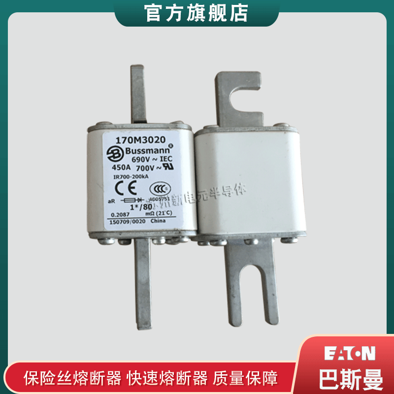 170M3061 170M3062 170M3063 170M3064 美国bussmann快速熔断器