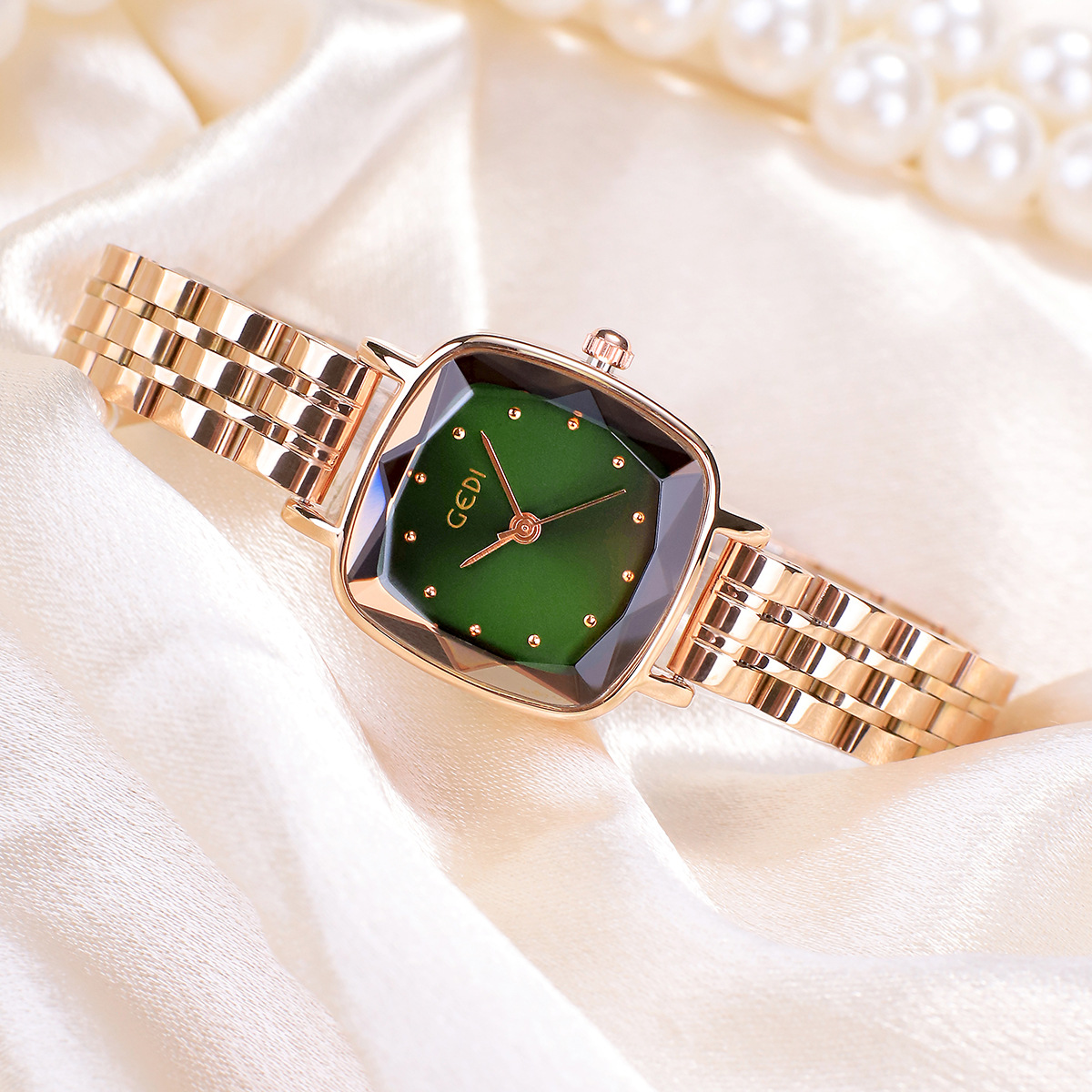 로즈 쉘 그린 로즈 벨트