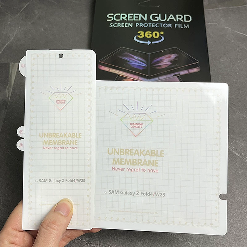 Подходит для Samsung Z Fold6 гидрогелевая пленка для складного экрана Flip7 HD w23/fold7 фронтальная матовая внутренняя пленка