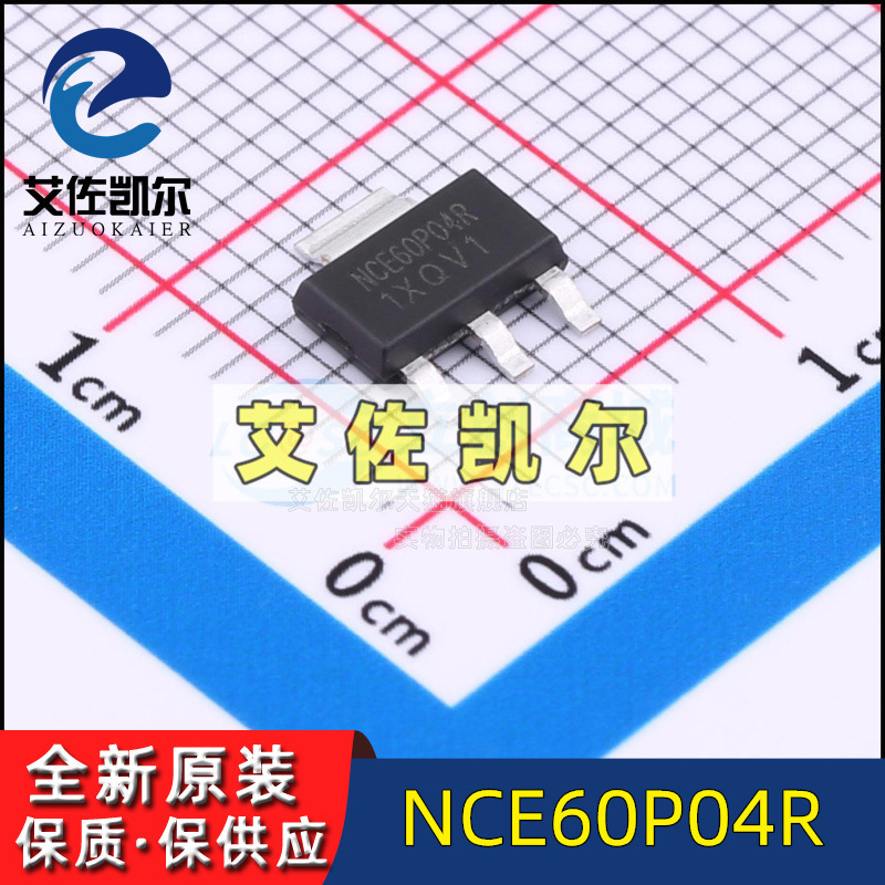 NCE60P04R SMD SOT-223 P-Channel -60V/-4.3A Field Effect MOS Transistor Izokel