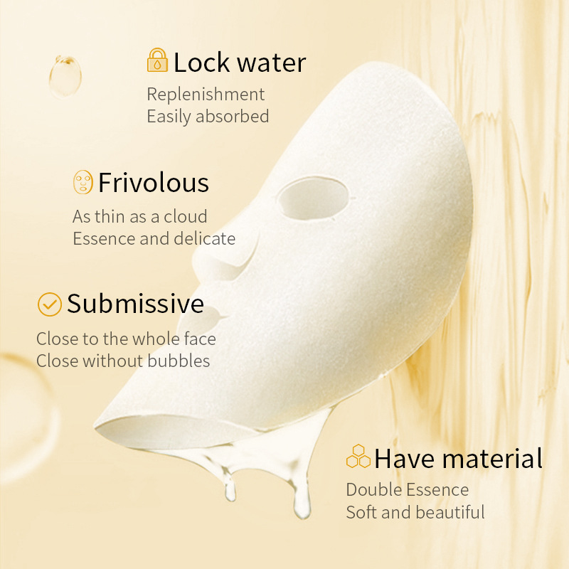 Máscara facial en inglés BIOAQUA pulpa de arroz máscara facial hidratante máscara hidratante comercio exterior transfronterizo