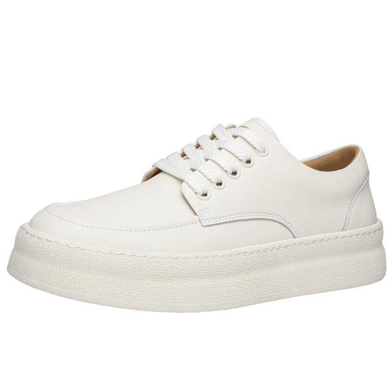 Neue bequeme Jungenschuhe Straßentrend Casual Style Herren Sneakers Sport weiße Schuhe modische All-Match-Low-Top-Schuhe_voghion.com