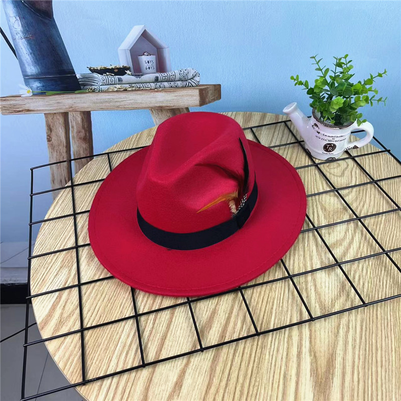 Sombrero de Gala de Ala Ancha para Primavera y Otoño image 4