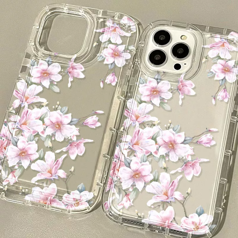 Чехол для телефона Apple, совместимый с Fuchsia, iPhone 14, воздушный подушкой, iPhone, 16promax, 13, новая коллекция