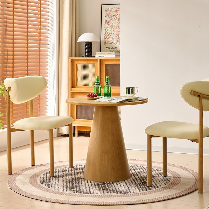 Hotel Room Round Table in Stock, Small Round Table for Sales Office, Coffee Table, Hotel Same Style Mushroom Leisure 50cm Small Round Table