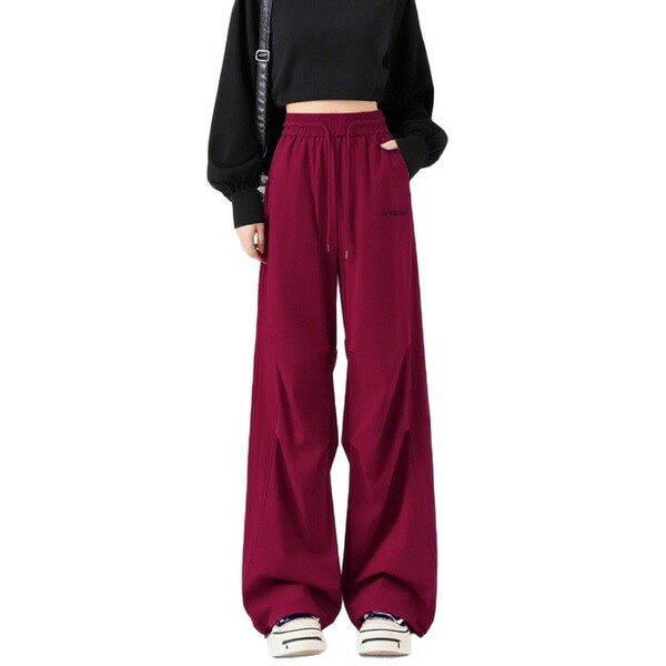 Quick dry white thin trousers