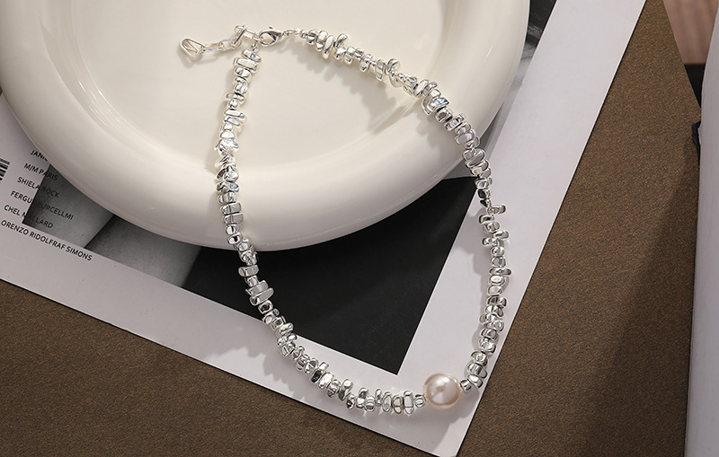 Retro Geometric Copper Plating Necklace 1 Pair