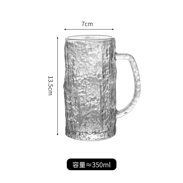 Handle for home use with glass