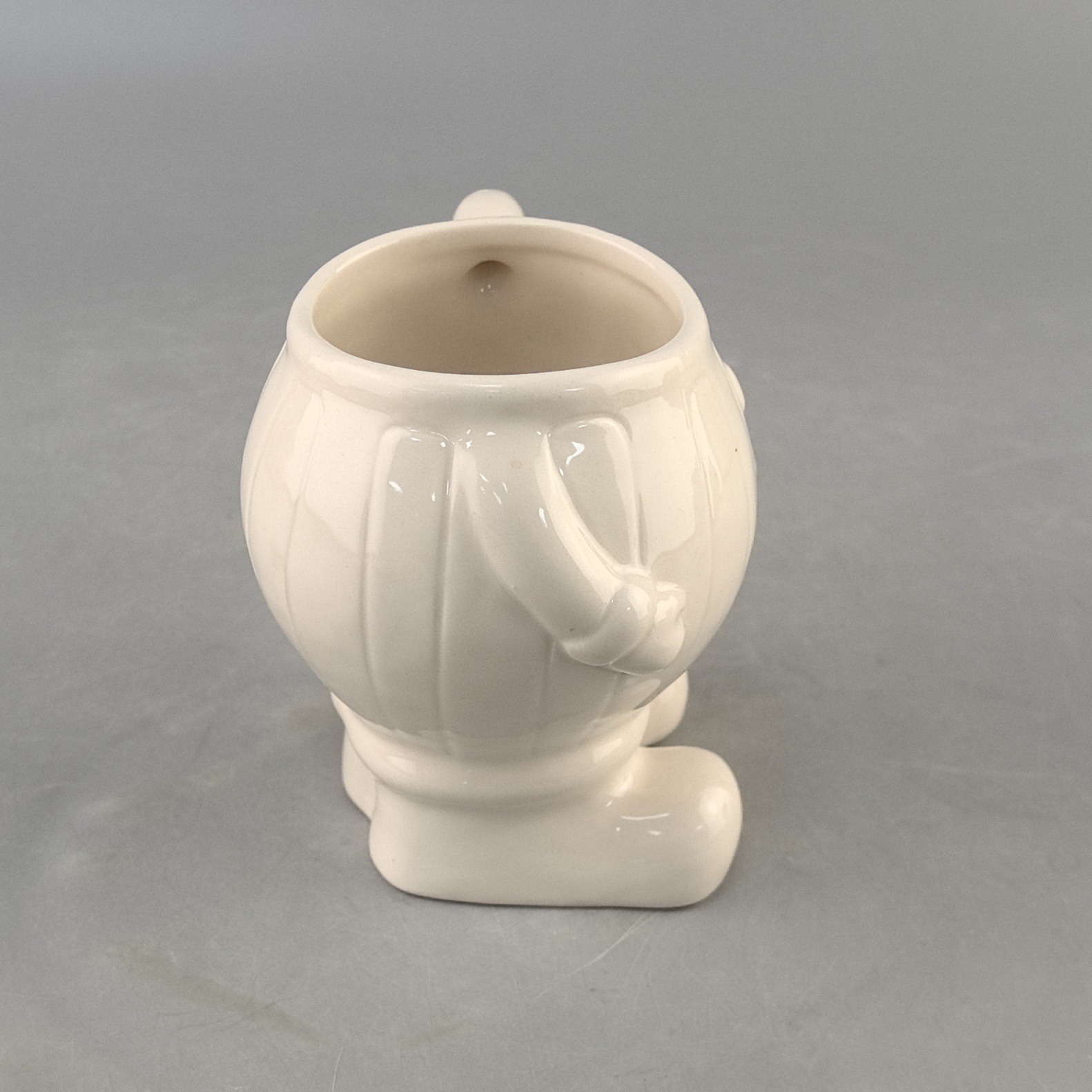 Personalizada creativa cerámica pareja mitad de mano taza puede DIY con pigmento de alto valor de la cara artesanía interesante