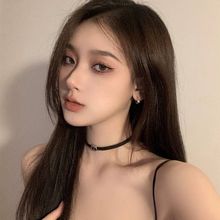 纯欲风设计感新款字母CD高级锁骨链简约森系小众气质网红爆款颈链