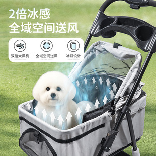 Pet Stroller Mat, Summer Cooling Artifact for Cats and Dogs, Kennel Cooling Mat, Dog and Cat Ice Mat, Cooling Mat, Ventilation Mat