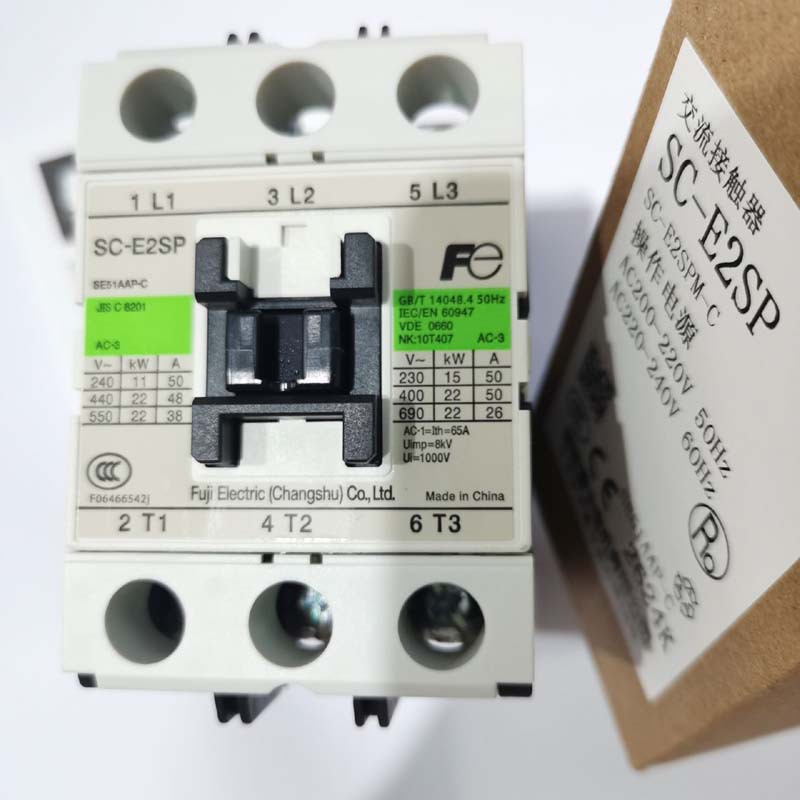全新常熟富士交流电磁接触器SC-E2SP原装SC-E2S AC220V 380V 110V