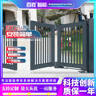 百胜供应悬浮摆折门 别墅小区铝合金摆折门 车库伸缩平移折叠门-阿里巴巴