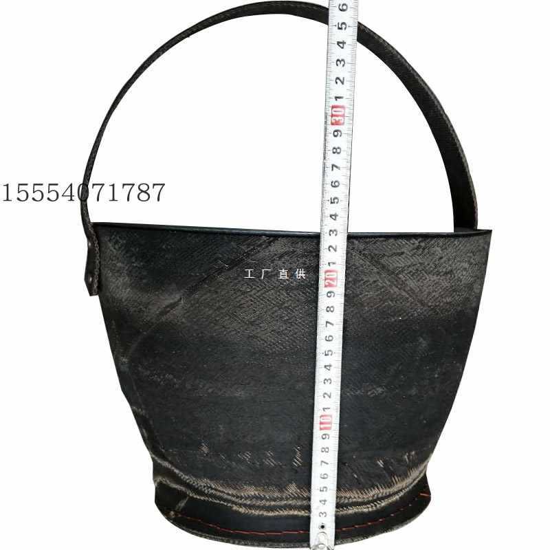 9YW钢圈带提手加厚轮胎皮桶建筑工地用灰桶水泥桶橡胶桶垃圾桶砂