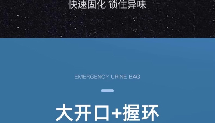 Guxu Emergency Urine Bag Disposable Urination Device Unisex Travel Essential Business Trip Car Toilet Urinal