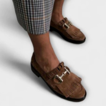 Casual Low Heel Tassel Plus Size All-match Loafers