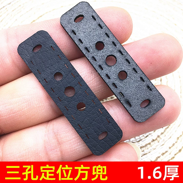 Кожаный карман рогатки 1,6 толстого позиционирования из ультрафиолокна