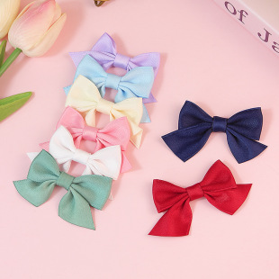 In Stock 1cm Mini Bowknot Underwear Hand-Knotted Colorful Socks Clothing Accessories Polyester Bowknot