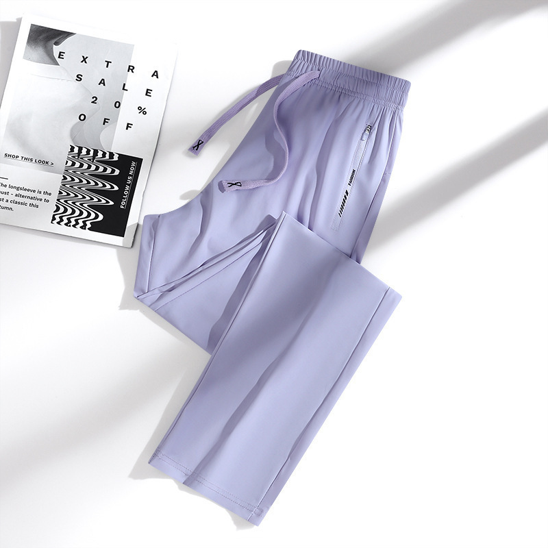 Pantalones de Protección Solar de Seda de Hielo de Nylon para Verano