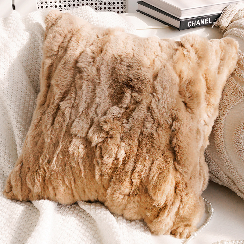 Luz de lujo simple almohada de viento lindo calabaza sofá funda almohada sofá asiento de cama almohada cojín image 13