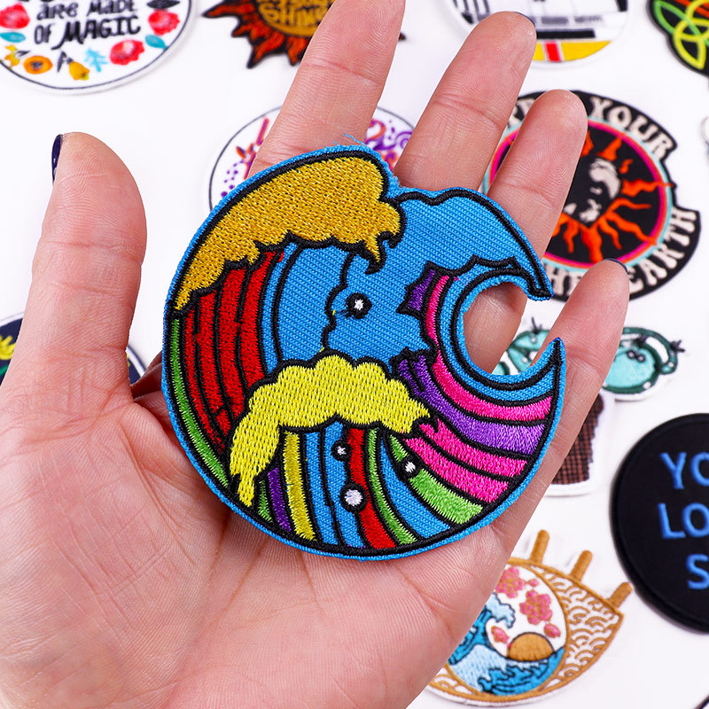 7g Weight Clothing Sticker Patches Classification 1 Piece Quantity Black Material Cartoon, Letter Pattern Simple Style Style 1 Piece Simple Style Cartoon Letter Black Clothing Sticker Patches 1